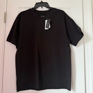 New Men’s Buffalo David Bitton Black Short Sleeve Crew Tee